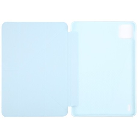 Чехол-книжка Demation Silicone Leather для Xiaomi Pad 7 / 7 Pro - голубой