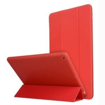 Чехол-книжка HMC Three-folding Holder на iPad 9/8/7 10.2 (2019/2020/2021) - красный