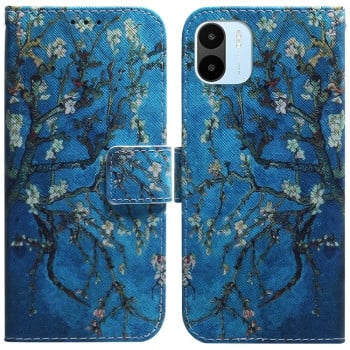 Чехол-книжка Coloured Drawing для Xiaomi Redmi A1/A2 - Apricot Flower