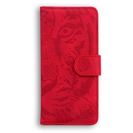 Чехол-книжка Tiger Embossing для Samsung Galaxy A05s - красный