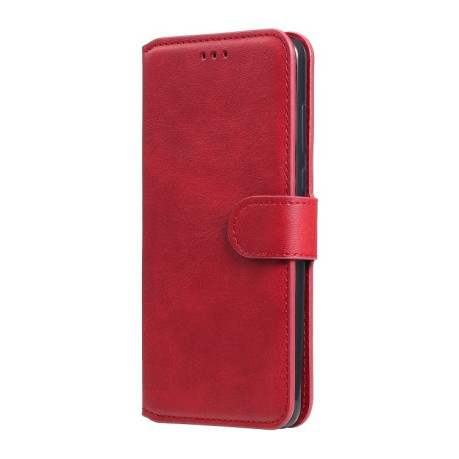Чехол-книжка Classic Calf Texture для Samsung Galaxy M51 - красный