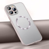 Противоударный чехол Skin Feel (MagSafe) для iPhone 12 Pro Max - розовый