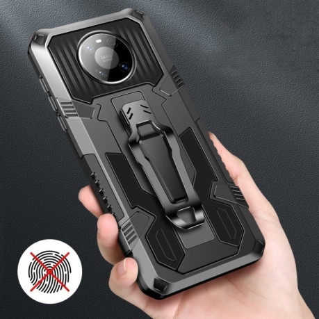 Противоударный чехол Armor Warrior для Vivo Y72 5G - серый