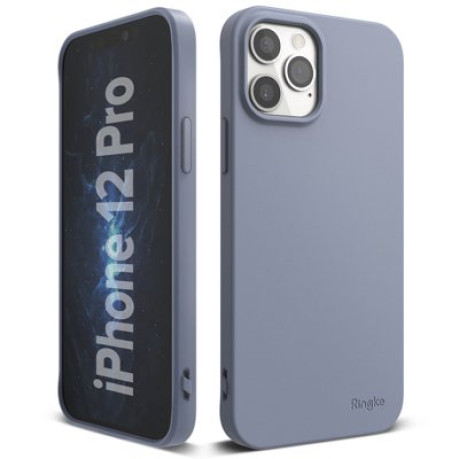 Оригінальний чохол Ringke Air S на iPhone 12 / iPhone Pro 12 - blue-grey
