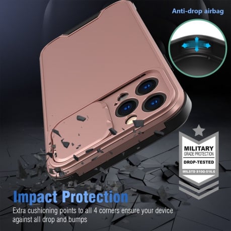 Противоударный чехол Cover Design для iPhone 11 - розовое золото