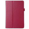 Чохол Lichee Pattern Book Style на iPad Mini 5 (2019) / Mini 4 - пурпурно-червоний