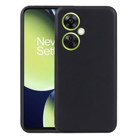 Противоударный силиконовый чехол для OnePlus Nord CE3 - черный