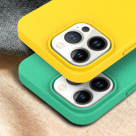 Противоударный чехол TPU Shockproof на iPhone 15 Pro - желтый