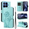 Чохол-книжка Dandelion Embossed Pattern Flip Leather на Xiaomi 17T 5G Global — зелений