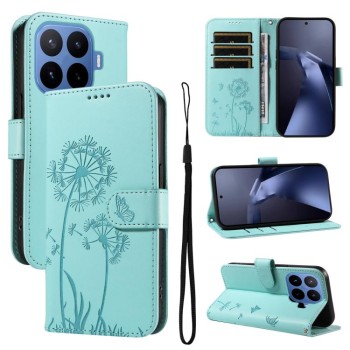 Чохол-книжка Dandelion Embossed Pattern Flip Leather на Xiaomi 17T 5G Global — зелений