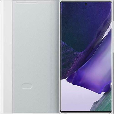 Оригинальный чехол-книжка Samsung Clear View Standing Cover для Samsung Galaxy Note 20 Ultra white