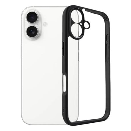 Чехол Frosted гибрид на iPhone 17 - черный