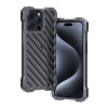 Протиударний чохол R-JUST Breathable для iPhone 15 Pro Max - сірий