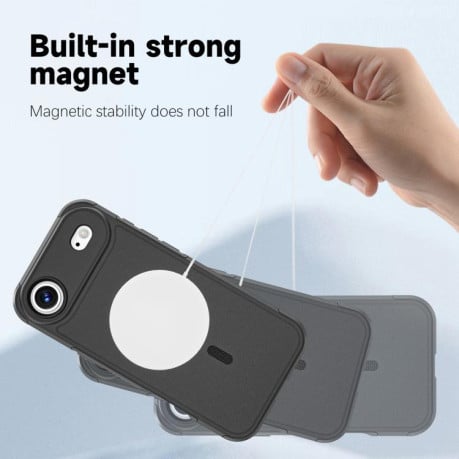Протиударний чохол RedPepper Armor із Magsafe гібрид на iPhone Air - чорний