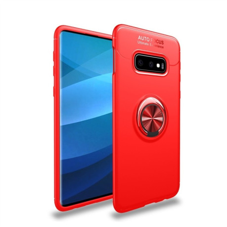 Противоударный чехол lenuo на Samsung Galaxy S10 E- красный