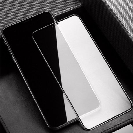 защитное стекло mocolo 0.33mm 9H 3D Full Glue Curved Full Screen на iPhone 11 Pro Max/Xs Max- черное