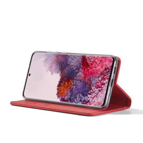 Чехол книжка LC.IMEEKE LC-002 Series на Samsung Galaxy S20 - красный