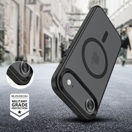 Чохол Tech-Protect MagMat MagSafe на iPhone Air - Matte Black