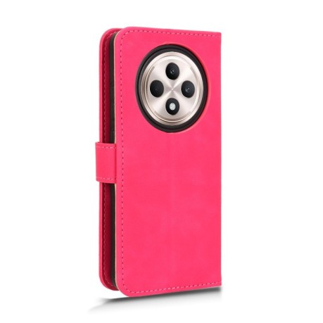 Чохол-книжка Retro Skin Feel Business Magnetic на OPPO Reno12 F/12 FS 5G - пурпурно-червоний