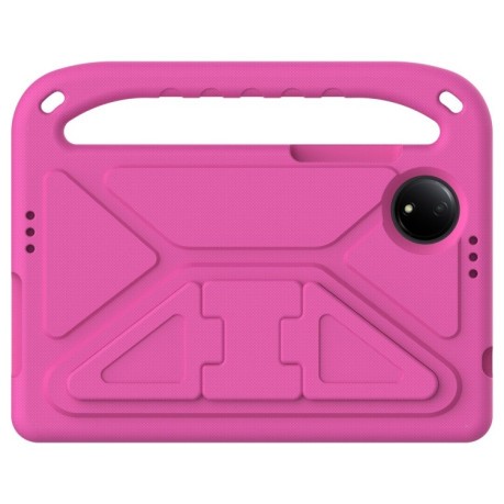 Протиударний чохол EVA Flat Anti Falling для Xiaomi Redmi Pad SE 8.7 - пурпурно-червоний