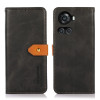 Чехол-книжка KHAZNEH Dual-color на OnePlus Ace / 10R - черный