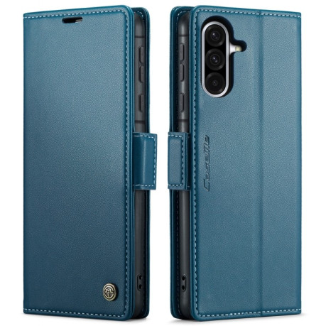 Чохол-книжка CaseMe 023 Butterfly Buckle Litchi Texture RFID Anti-theft Leather  для Samsung Galaxy A36 5G - синій