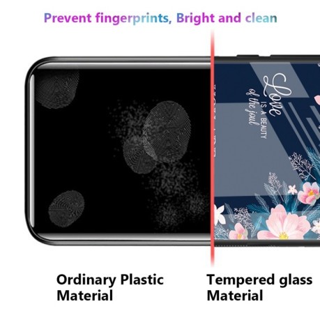 Чехол Colorful Painted Glass Xiaomi Poco X4 Pro 5G - Moon