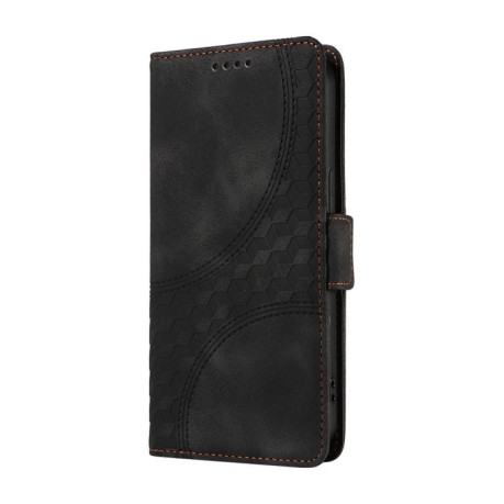 Чохол-книжка Embossed Rhombus Starry Leather для Xiaomi 14T Pro - чорний
