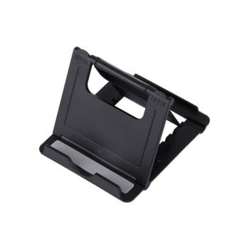 Універсальна підставка Universal Foldable Mini Phone Holder Stand, Size: 8.3 x 7.1 x 0.7 cm для смартфона - чорна