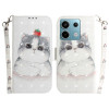 Чехол-книжка 3D Colored Horizontal для Xiaomi Redmi Note 13 Pro 5G/Poco X6 5G - Cat