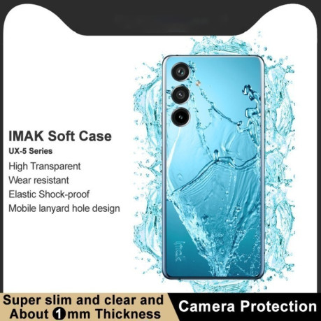 Противоударный чехол IMAK UX-5 Series на Samsung Galaxy A35 5G - прозрачный