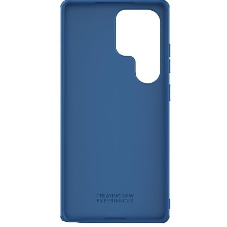 Противоударный чехол NILLKIN Super Frosted для Samsung Galaxy S25 Ultra 5G - синий