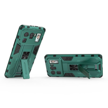 Противоударный чехол Shock-proof для Xiaomi Mi 11 Ultra - зеленый