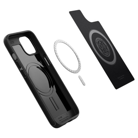 Оригинальный чехол Spigen Mag Armorc MagSafe для iPhone 13 Mini -  Matte Black