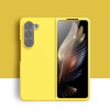 Силіконовий чохол Silicone Skin Feel Folding Samsung Galaxy Fold 5 - жовтий