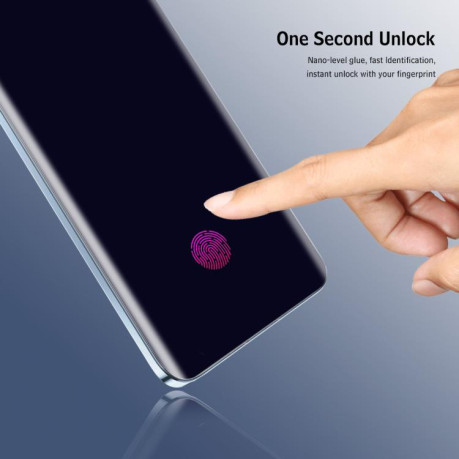 Защитное стекло ENKAY Hat-prince Explosion-proof Full Cover Heat Bending на Motorola Edge 60 Fusion - черное