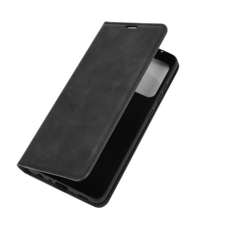Чехол-книжка Retro-skin Business Magnetic на Samsung Galaxy A72 - черный