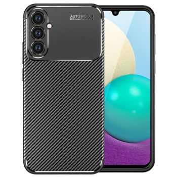 Ударозащитный чехол HMC Carbon Fiber Texture на Samsung Galaxy A34 - черный