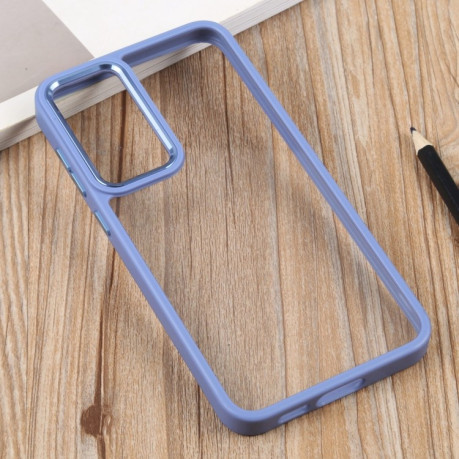 Противоударный чехол Clear Acrylic Soft для Samsung Galaxy S23 5G - светло-фиолетовый