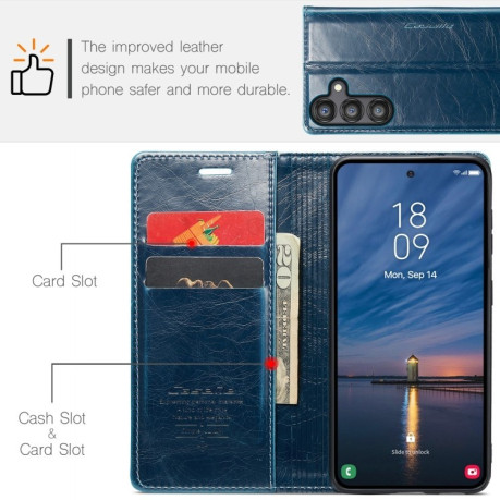 Чохол-книжка CaseMe 003 Series для Samsung Galaxy A55 5G - синій