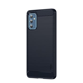 Противоударный чехол MOFI Gentleness Series для Samsung Galaxy M52 5G - синий