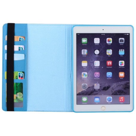 Чехол-книжка 360 Degree Rotation Smart Cover для iPad Air 2 / iPad 6 - голубой