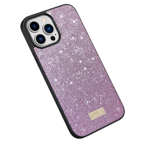 Чохол SULADA Glittery для iPhone 15 Pro - фіолетовий