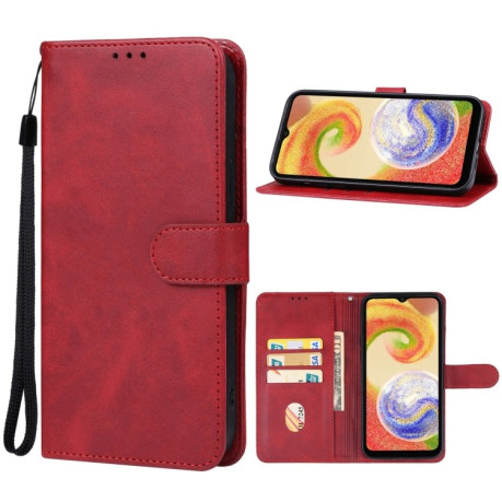Чохол-книжка EsCase Leather для Samsung Galaxy A05 - червоний