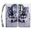 Чехол-книжка 3D Painting для Samsung Galaxy A35 5G - Husky