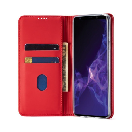 Чехол-книжка  LC.IMEEKE LC-002 на Samsung Galaxy S9+Plus/G965 -красный