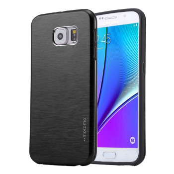 Металлический Чехол Motomo Brushed Texture Metal Black для Samsung Galaxy Note 5