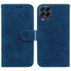 Чехол-книжка Butterfly Rose Embossed на Samsung Galaxy M53 5G - синий