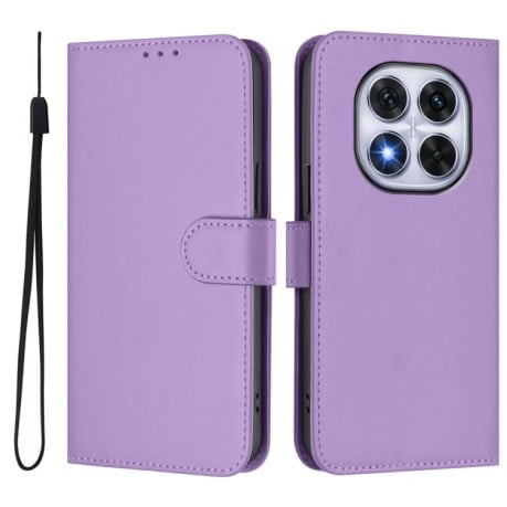 Чохол-книжка Skin Feel S-type для Xiaomi Redmi Note 14 Pro 5G/Poco X7 - фіолетовий