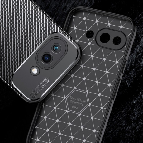 Ударозахисний чохол HMC Carbon Fiber Texture на Google Pixel 9a - чорний